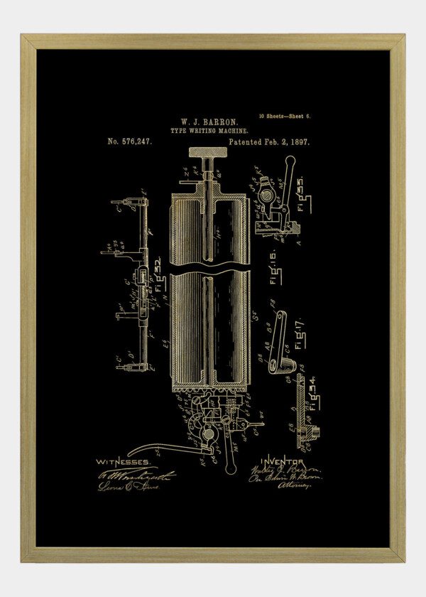TYPE WRITING MACHINE