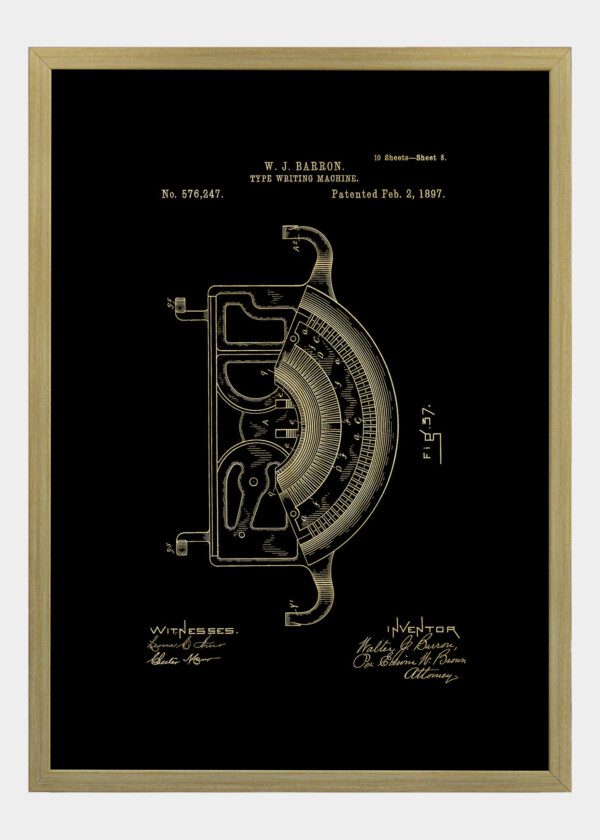 TYPE WRITING MACHINE