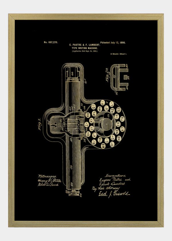 TYPE WRITING MACHINE