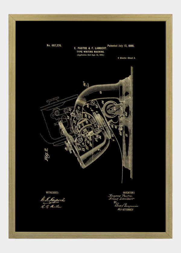 TYPE WRITING MACHINE