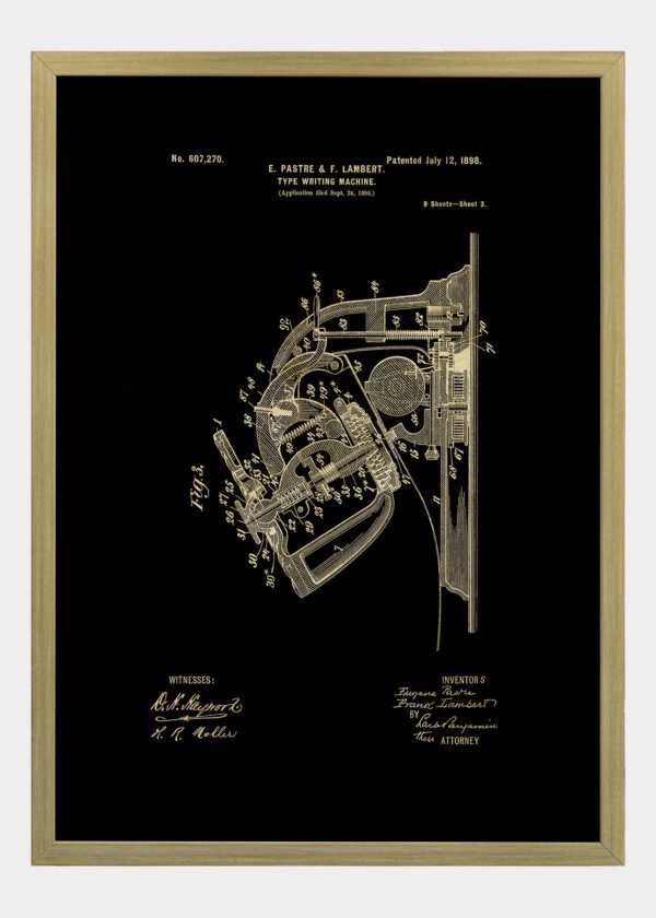 TYPE WRITING MACHINE