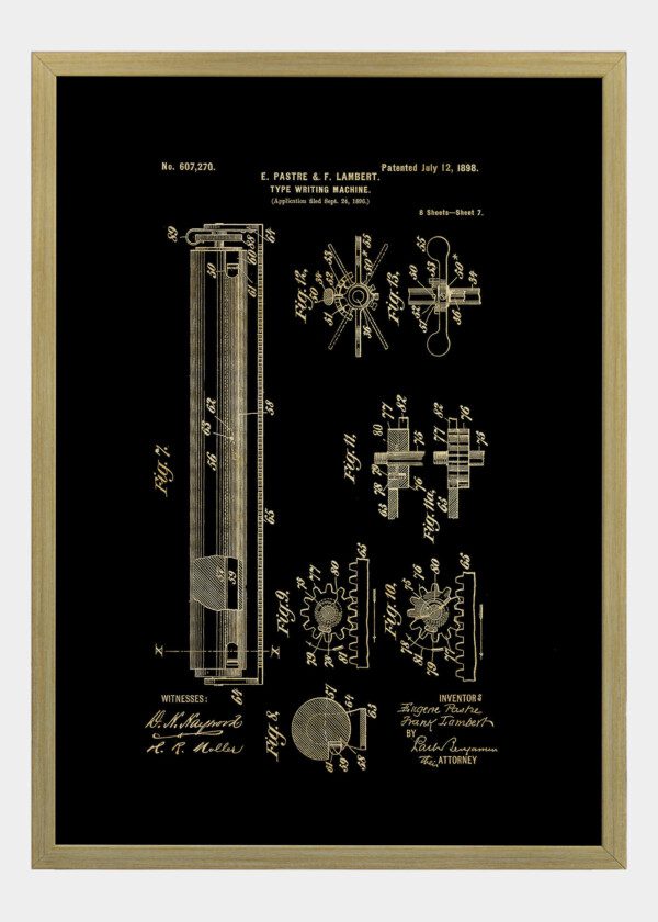 TYPE WRITING MACHINE