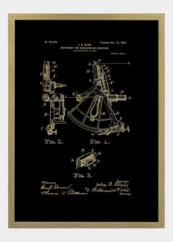 INSTRUMENT FOR NAVIGANTING OR SURVEYING