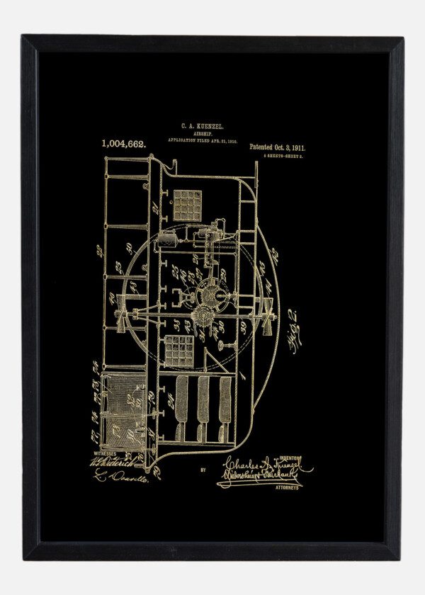 Motiv: Patent Print - Airship fig 2